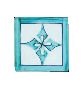 Decorative tile 01AG-OR10